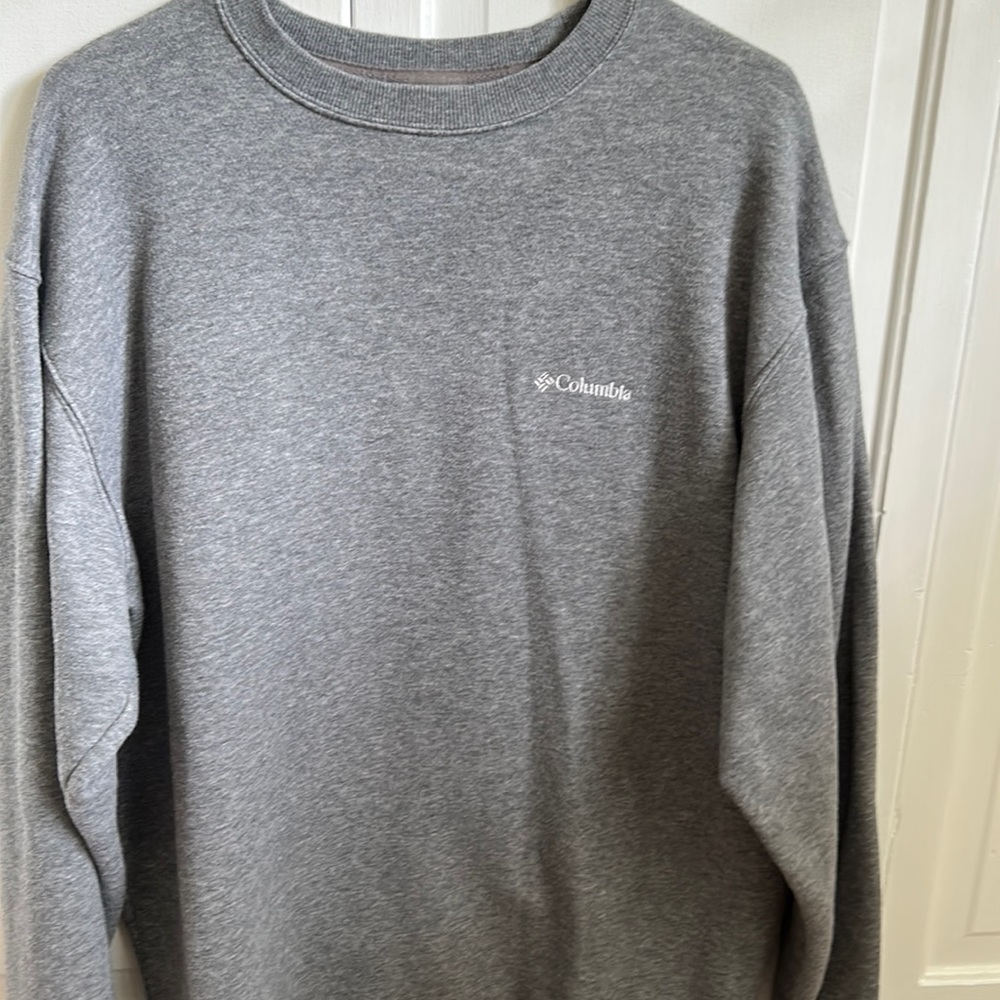 MEN COLUMBIA SWEATSHIRT SIZE XL COLOR DARK GRAY